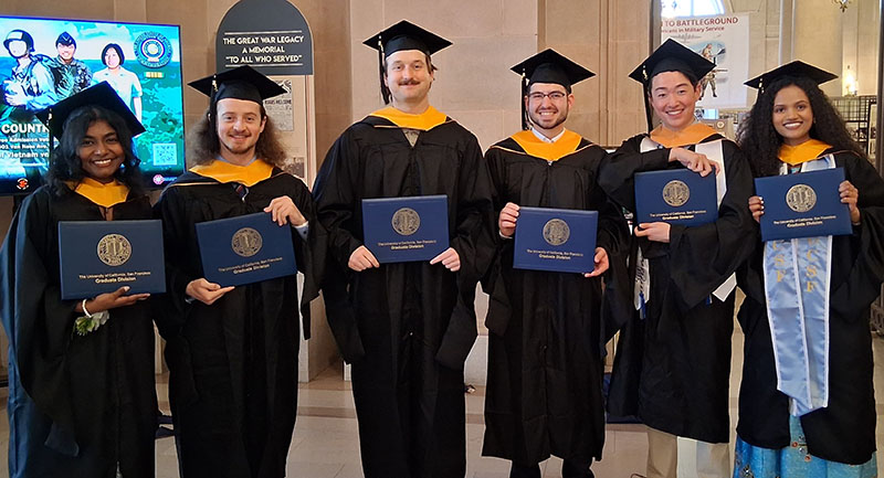 graduates in caps and gowns